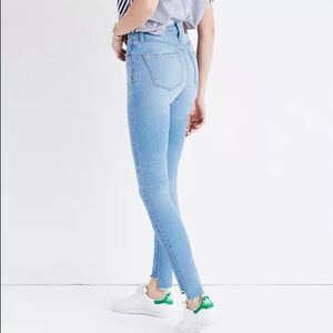 9" High-Rise Skinny Jeans: Step-Hem